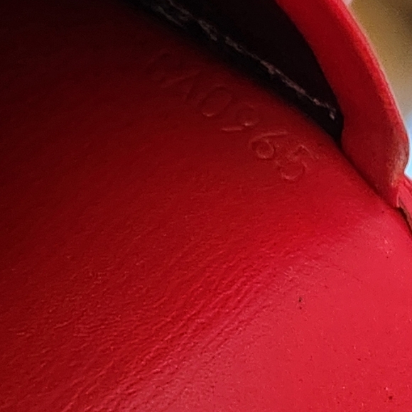 Louis Vuitton Pocket Organizer Wallet - Red Epi Leather - Picture 8 of 10